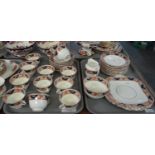 Two trays of Doric china 'Regal' teaware to include: teacups and saucers, milk jug, sugar bowl,