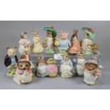 Collection of Royal Albert and Beswick Beatrix Potter figurines. (14) (B.P. 21% + VAT)