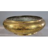 Chinese cast brass or bronze censer, raised Ming 'Xuan De' six character mark to the base (