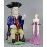 Royal Doulton International Collector's Club figurine 'The Recital' together with a 19th century