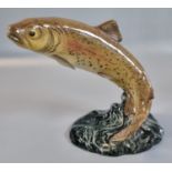 Beswick pottery 1032 model of a trout. (B.P. 21% + VAT)