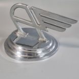 Vintage chrome Austin A40 'Flying A' bonnet mascot. (B.P. 21% + VAT)
