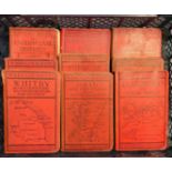 Vintage Ward Lock map books, to include: Llandudno and North Wales, The Highlands of Scotland, The