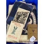 Box of assorted Military/War related ephemera, to include: black and white photographs, German