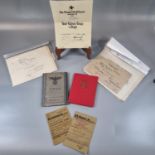 Collection of WWI and WWII German ephemera, belonging to 'Alfred Wanderer', a NCO in the German
