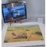 Taylor, Robert, "WWII Robert Taylor Air Combat paintings Volume IV", multiple signed hard back