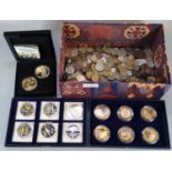 Collection of coins to include: 70th Anniversary Battle of Britain (Remembering the Few) set of