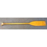 Wooden canoe paddle. (B.P. 21% + VAT)