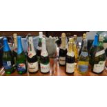 Box of assorted alcohol to include: Babycham, Asti Spumante, Lambrini etc. (14) (B.P. 21% + VAT)