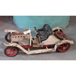 Mamod Live Steam roadster motorcar in distressed condition. (B.P. 21% + VAT)