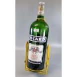 Empty bottle of Ricard 450cl on Ricard swing decanter holder. (B.P. 21% + VAT)