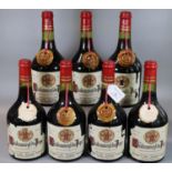 Seven bottles of 1972 Chateau Neuf-du-Pape, A. Ogier & Fils, Grande Cuvee 75cl. (7) (B.P. 21% + VAT)