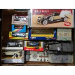 Collection of diecast model vehicles, mainly in original boxes to include: Corgi, Burago, Roll Royce