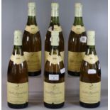 Six bottles of Chablis Premier Cru, Beauroy white wine, dated 2000. (6) (B.P. 21% + VAT)