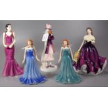 Three Royal Doulton Pretty Ladies figurines to include: 'Special Gift', 'Phillipa' and 'Natalie'.