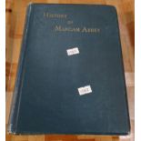 Cloth bound hardbound book: De Gray Birch, Walter, 'History of Margam Abbey', published by the