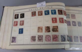All World collection of stamps in a Lincoln Album, many 100's of stamps earlies to Queen Elizabeth