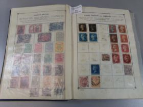 All World collection in Whitfield King Crown Album with a selection of mostly early stamps