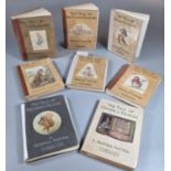 Set of eight Beatrix Potter books by F Warne & Co Ltd. to include: 'The Tale of Benjamin Bunny', '