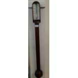19th century stick barometer by Negretti and Zambra. (B.P. 21% + VAT)