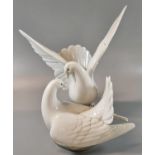 Lladro Spanish porcelain sculpture 'Love Nest' in original box. (B.P. 21% + VAT)