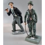 Royal Doulton figurine 'Charlie Chaplin' HN2771, limited edition of 5000. Together with another