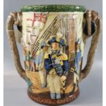 Royal Doulton 'Nelson' loving mug, by H. Fenton, limited edition no. 290/600. (B.P. 21% + VAT)