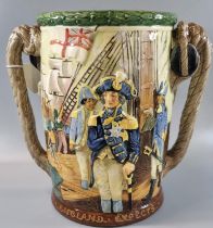 Royal Doulton 'Nelson' loving mug, by H. Fenton, limited edition no. 290/600. (B.P. 21% + VAT)