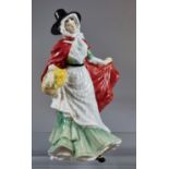 Royal Doulton bone china figurine Ladies of the British Isles 'Wales' HN3630. (B.P. 21% + VAT)