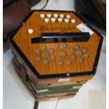 A vintage Bandmaster squeezebox or accordion. (B.P. 21% + VAT)