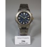 Seiko Kinetic Titanium stainless steel gents bracelet wrist watch (B.P. 21% + VAT)