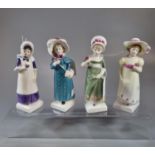 Four Royal Doulton bone china figurines to include: 'Ruth', 'Carrie', 'Lauri' and 'Anna'. (4) (B.