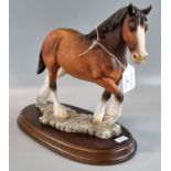 'Country Artists', Country Legacy 01431 Clydesdale Horse by David Ivey in original box. (B.P.