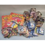 Collection of Pokemon Topps Trading Cards, a large quantity, some in original packaging. (B.P. 21% +