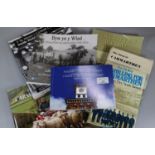 Box of Welsh interest books to include: 'Portrait of Carmarthenshire' Nick Jenkins 2009, '