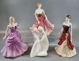 Four Royal Doulton Pretty Ladies figurines to include: Figure of the Year 2006 'Emily', Figure of