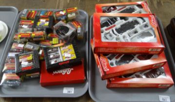 Collection of Schuco diecast and other items to include: various car kits, Piccolo 1:90 scale,