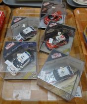 Five Rallye by Vitesse 1:43 scale rally cars to include: Acropolis Rally 2003 etc. All in original