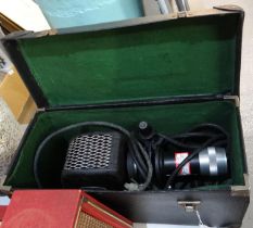 Cased Aldis Universal projector. (B.P. 21% + VAT)