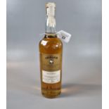 Bottle of Aberlour Single Highland Malt Whisky, distilled in 1989, reserved for Robert Bulkeley,