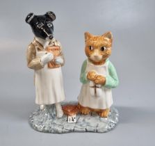 Beswick Ware The World of Beatrix Potter figure group: 'Ginger and Pickles' reference P3790. Limited