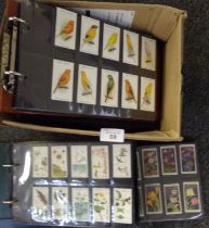 Cigarette cards collection in four albums: Wills, Players, Lambert & Butler, Gallahers etc. Mostly