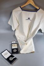 Collection of Yachting memorabilia to include: two hallmarked silver Royal Yacht Britannia