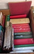 Two boxes of assorted Antiquarian books, many on the History of Wales and various places in Wales