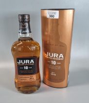 Bottle of Jura The Isle of Jura Single Malt Scotch Whisky aged 10 years. 70cl. 40% vol. in