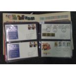 Great Britain collection in various albums and stockbook, mint, used, FCDs and Presentation