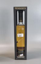 Bottle of Penderyn Single Malt Welsh Whisky, 'Aur Cymru'. 70cl. 46% volume. (B.P. 21% + VAT)