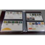 Great Britain collection of First Day Covers in Royal Mail Album, 1984 - 1996 period, all with