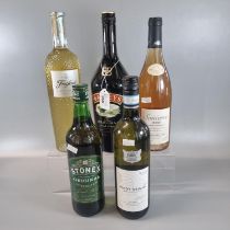Collection of alcohol to include: Bailey's the original Irish cream 1000ml, Sancerre Rose, Pinot