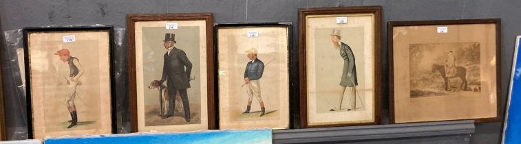 Group of assorted Spy and similar Cartoon prints, four framed, together with a number of other
